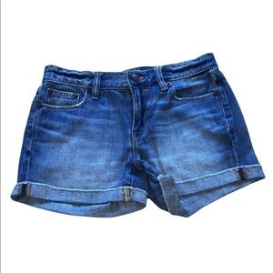Women's J. Crew Cuffed Denim Jean Shorts